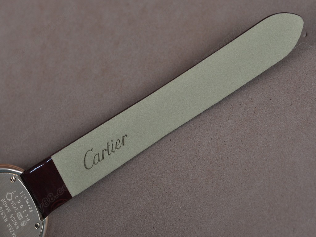 卡地亞【女性用】 Mut de Cartier YG/LE/White Swiss Swiss 石英機芯搭載0