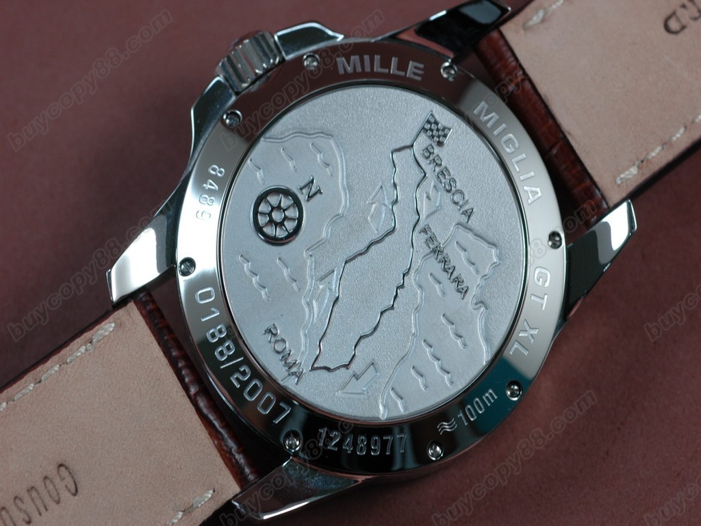 蕭邦錶【男性用】Mile Milgia GT GMT SS/LE Grey A23J 自動機芯搭載4