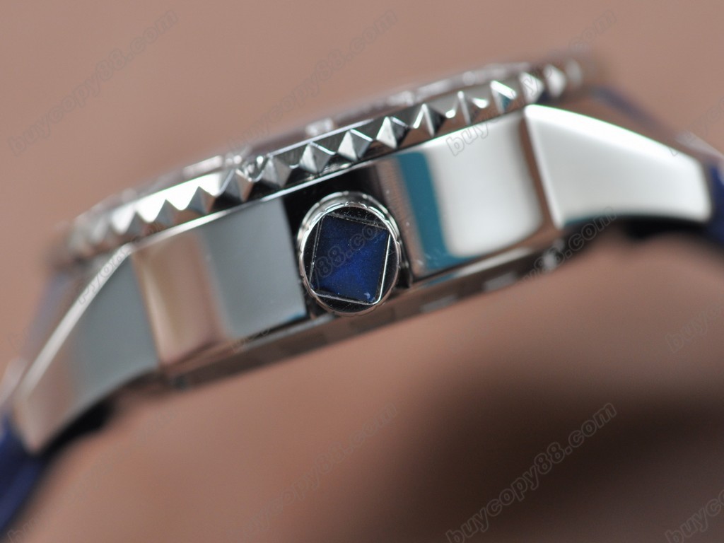 迪奧【男女兼用】Christal Jewellery Mid SS/RU Blue Swiss 石英機芯搭載4