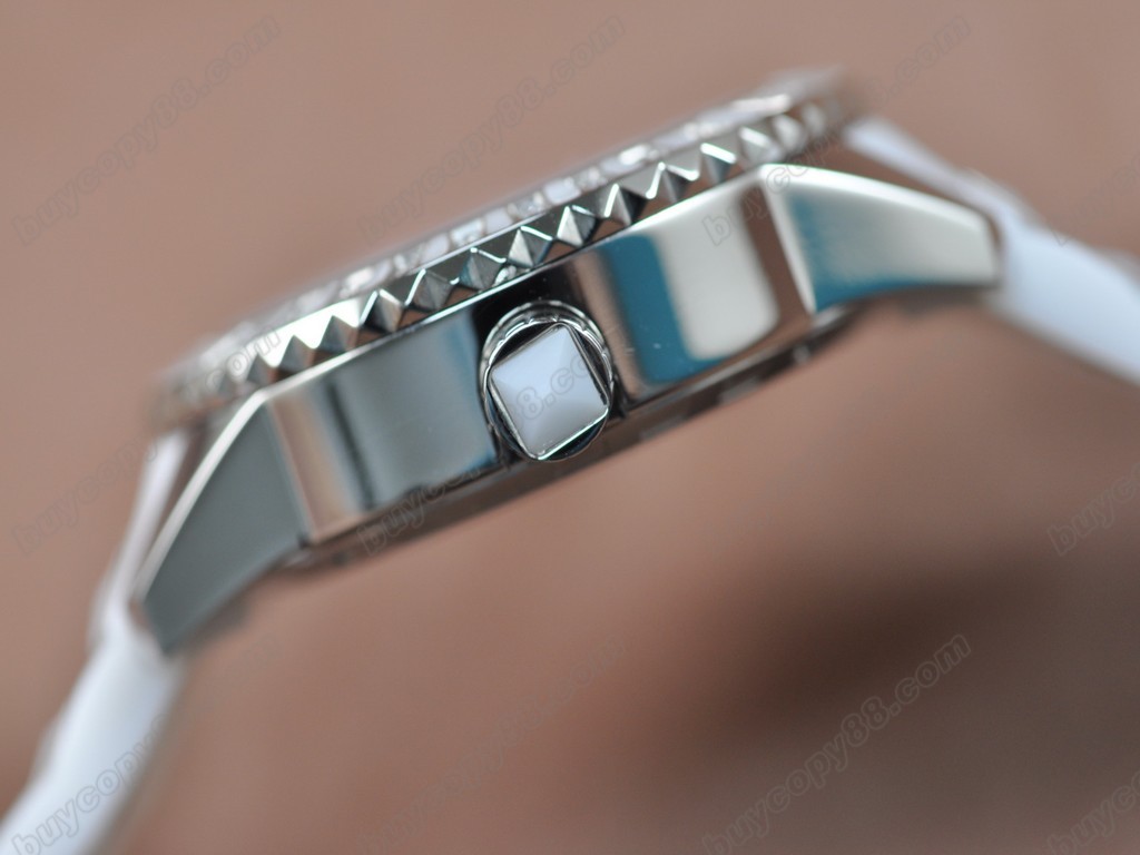 迪奧【男女兼用】Christal Jewellery Mid SS/RU White Swiss Eta 2824-2 自動機芯搭載0