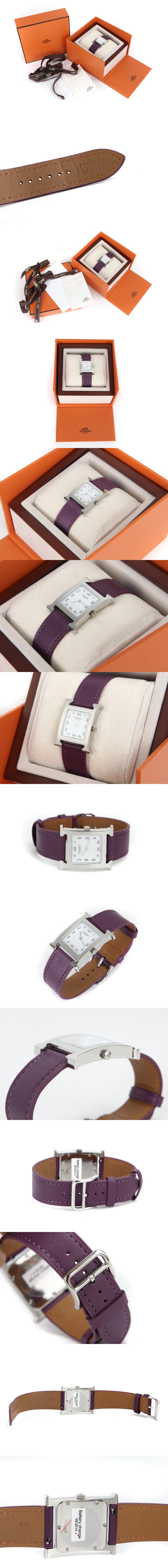 HERMES超級奢侈品 數字表盤瑞士石英頂級女款手錶0