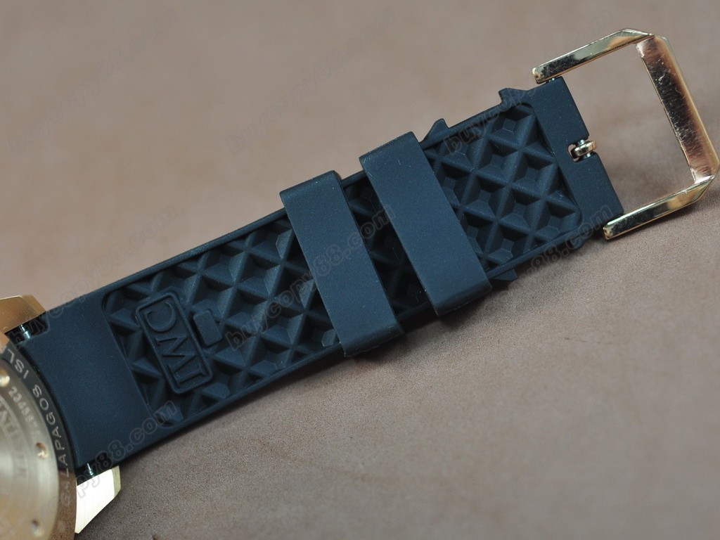 Iwc Watches Aquatimer RG/Black Japan OS 20石英機芯搭載　4