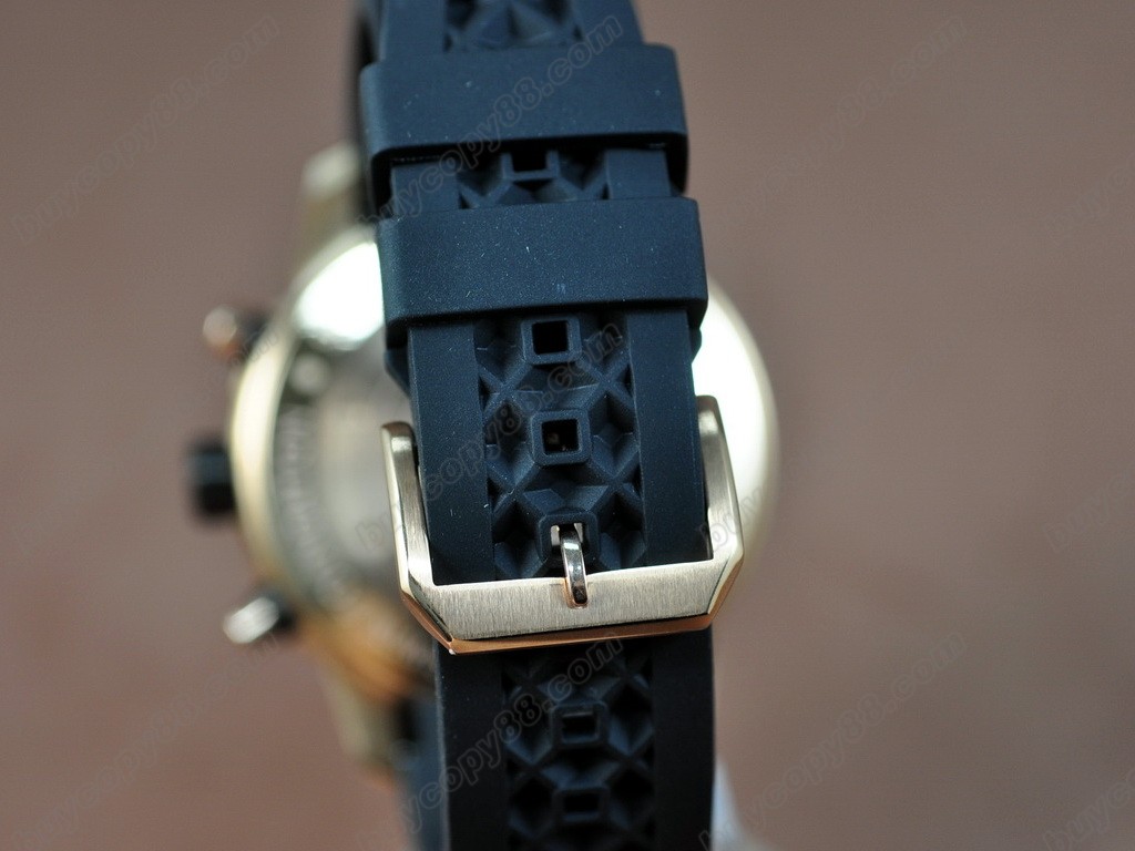 Iwc Watches Aquatimer RG/Black Japan OS 20石英機芯搭載　7