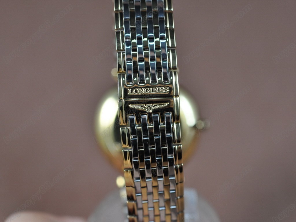 浪琴錶【男性用】Man La Grande Classique TT Gold Dial Japan 石英機芯搭載3