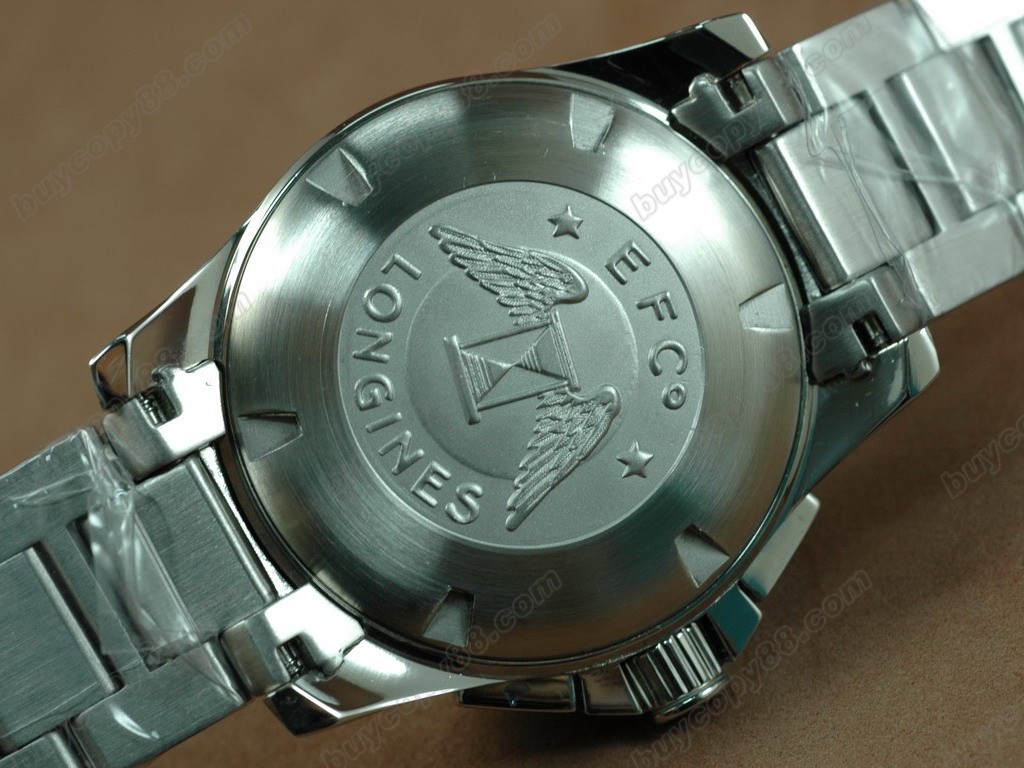 浪琴錶【男性用】 Hydroconquest V SS/SS Grey A-7750自動機芯搭載．振頻每小時 28,800 次3