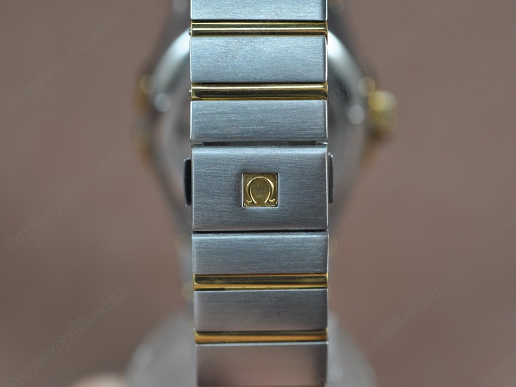 歐米茄 【男性用】 Constellation Chronometer 38mm 18K Wrapped TT Silver dial Swiss SW200自動機芯搭載　0