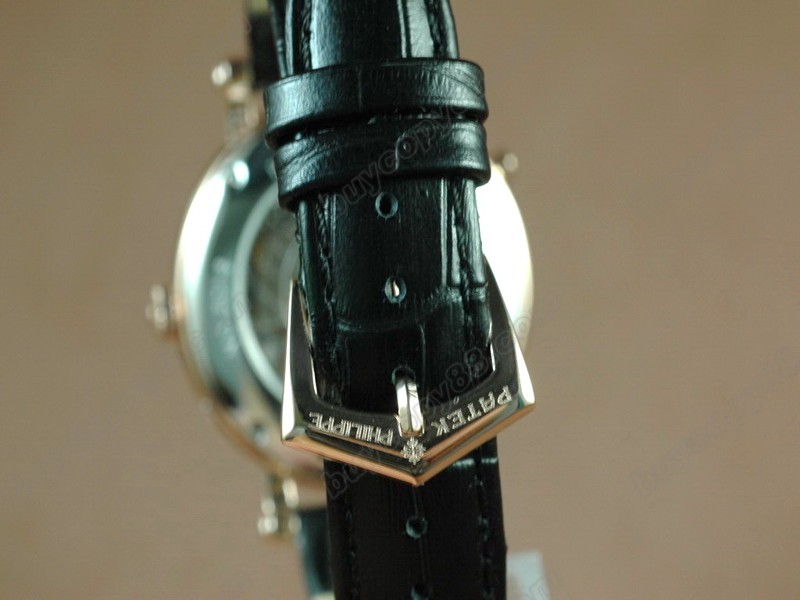 百達翡麗【男性用】Calastrava Classic RG Case Black Dial Black Strap Japan自動機芯搭載3