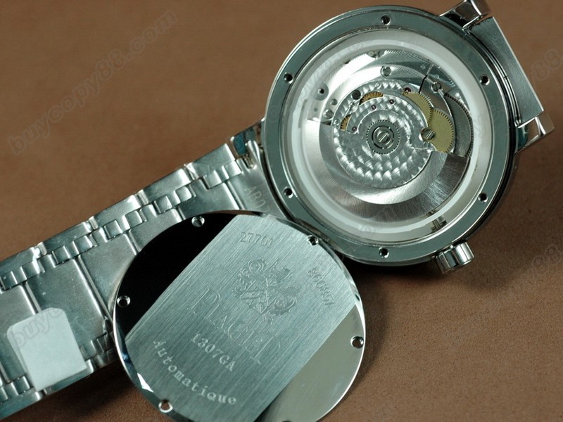 ピアジェ【男性用】 Piaget Watches Polo Mens SS/Diamonds Silver Swiss Eta 2824-2オートマチック搭載 0