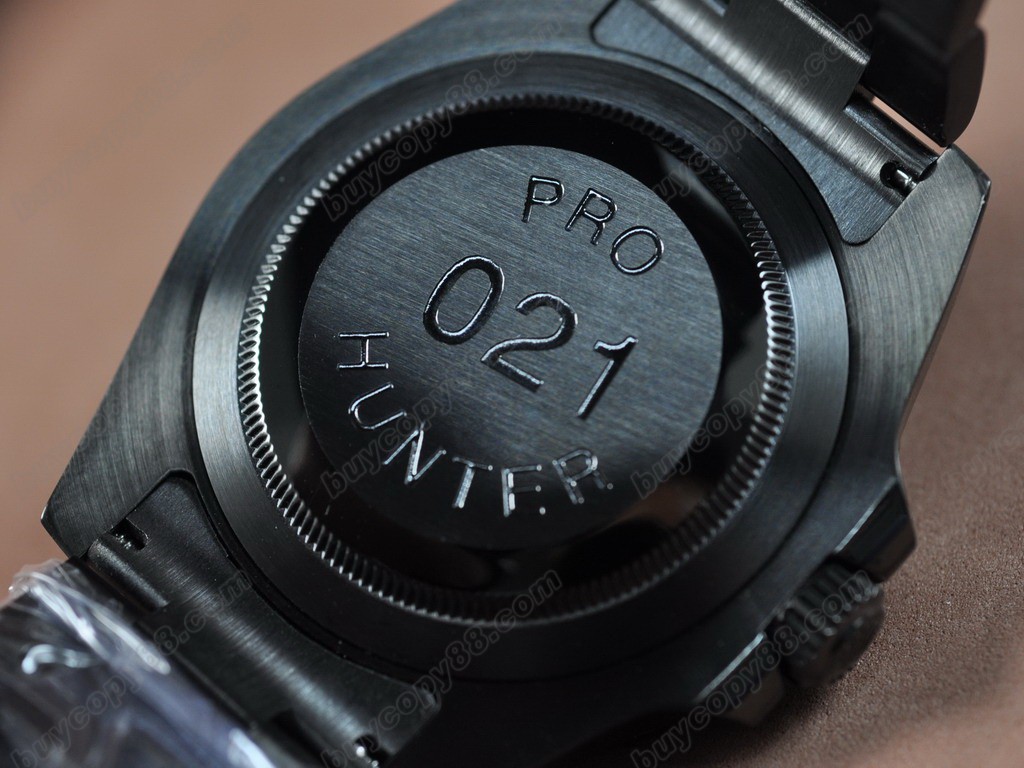 勞力士【男性用】Pro Hunter GMT Master II PVD Black Ceramic Bez A-2836-2 自動機芯搭載7