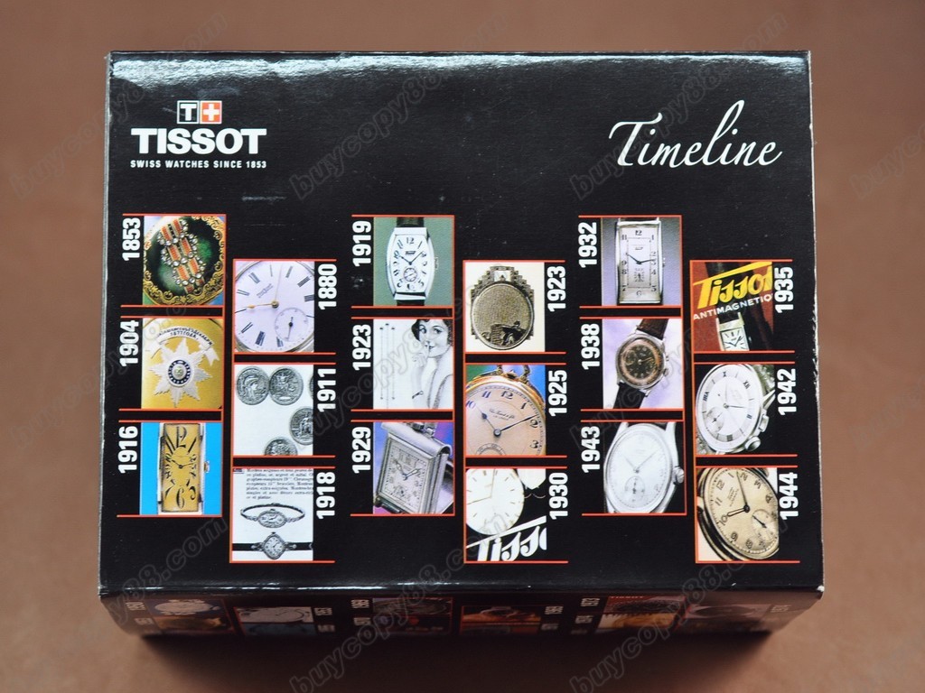 Tissot/天梭【男性用】T-Classic SS/SS Black Swiss Eta 2824-2自動機芯搭載10