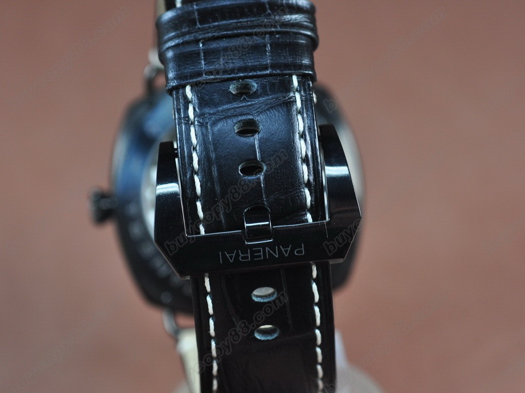 沛納海【男性用】Radiomr 44mm SS/LE Black dial Unitas 17J Manual手上鏈搭載3