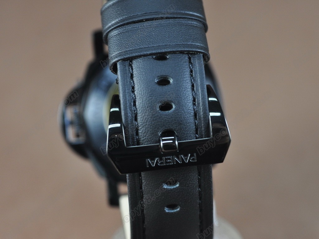 沛納海【男性用】 Luminor Marina 44mm PVD/LE Black dial 自動機芯搭載4
