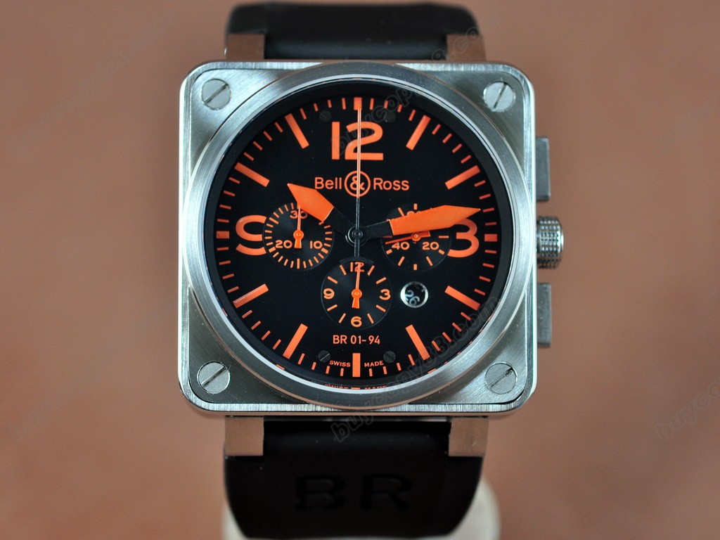 Bell & Ross【男性用】BR01-94 SS/RU  A-7750 オートマチック搭載5