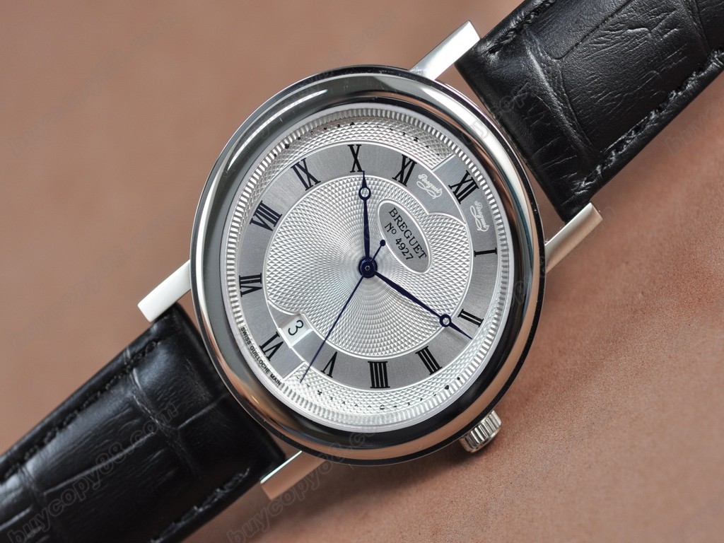 寶璣【男性用】 Classique SS/LE White Swiss Eta 2892-2自動機芯搭載 8