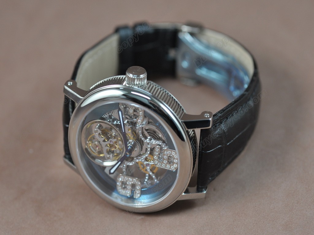 寶璣【男性用】 SS/LE Tourbillon Asian Manual 手上鏈搭載6