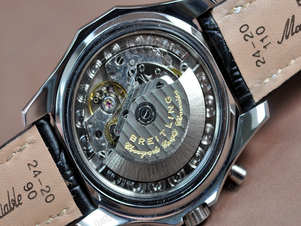 百年靈【男性用】 Bentley 6.75 Big Date Chrono LE Black Asia7750自動機芯搭載0