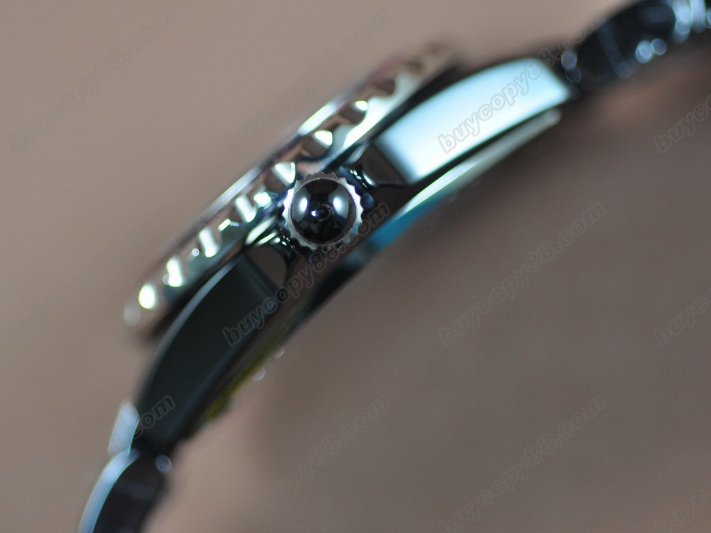 香奈兒【女性用】 J12 Joaillerie Ladies Black/Black/Clear Japanese石英機芯搭載4