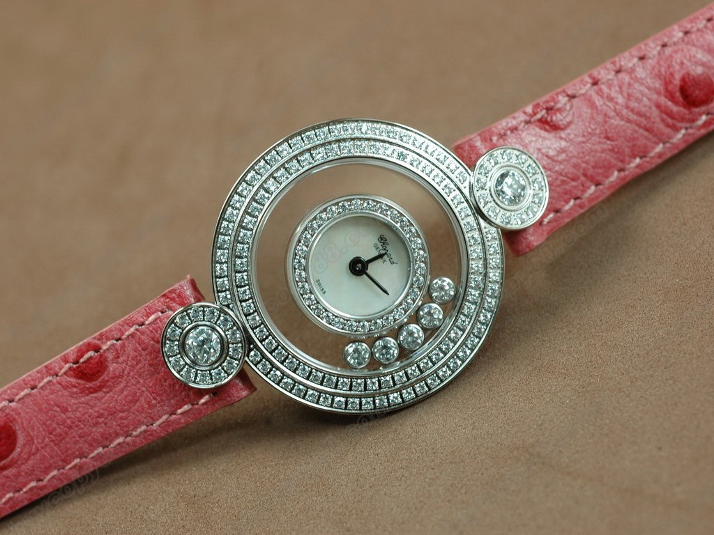 蕭邦錶【女性用】 Happy Diamonds Ladies SS Case White Dial Swiss 石英機芯搭載0