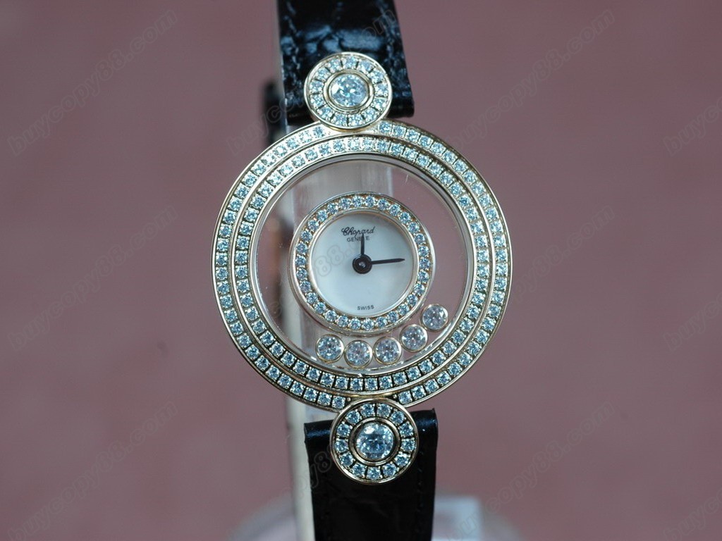 蕭邦錶【女性用】 Happy Diamonds Ladies SS Case White Dial Swiss 石英機芯搭載2