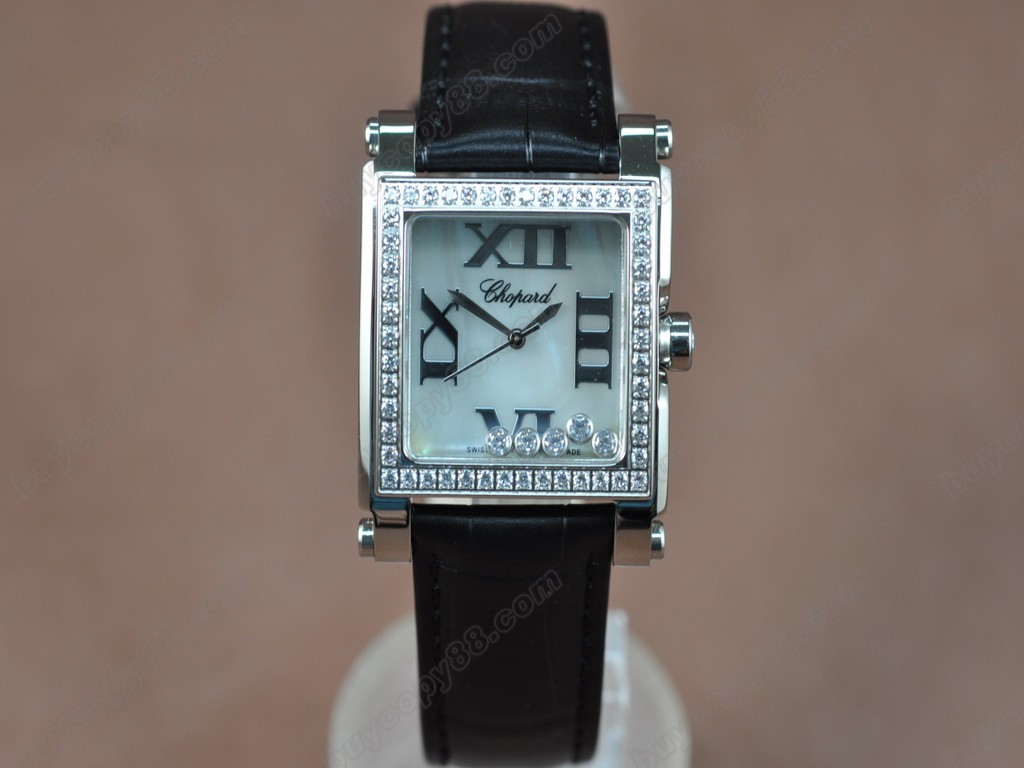 蕭邦錶【女性用】 Happy Diamonds Ladies SS Case White Dial Swiss石英機芯搭載0