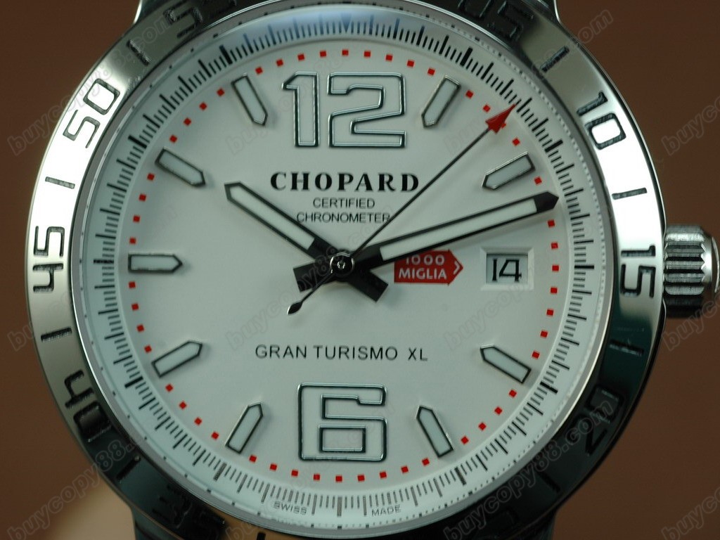 蕭邦錶【男性用】Gran Turismo SS Case White Dial Asia自動機芯搭載5