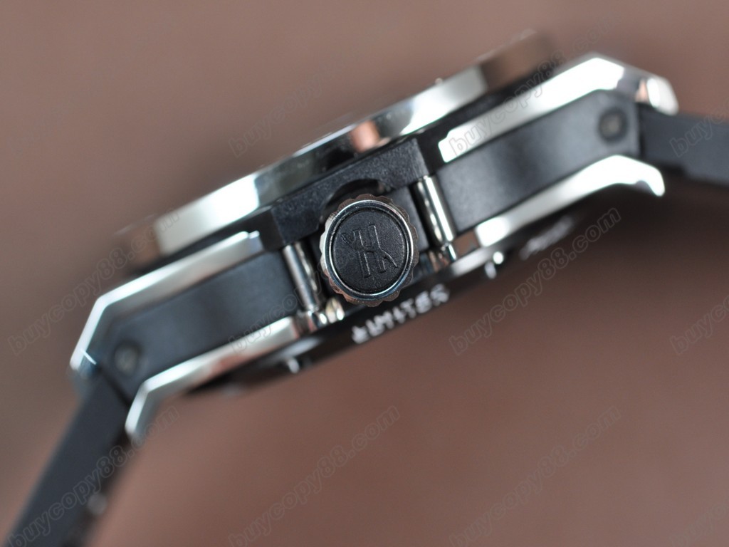 御博 【男性用】Aero Band 44mm RU/SS Black Tourbillon Asian Manual 手上鏈搭載4