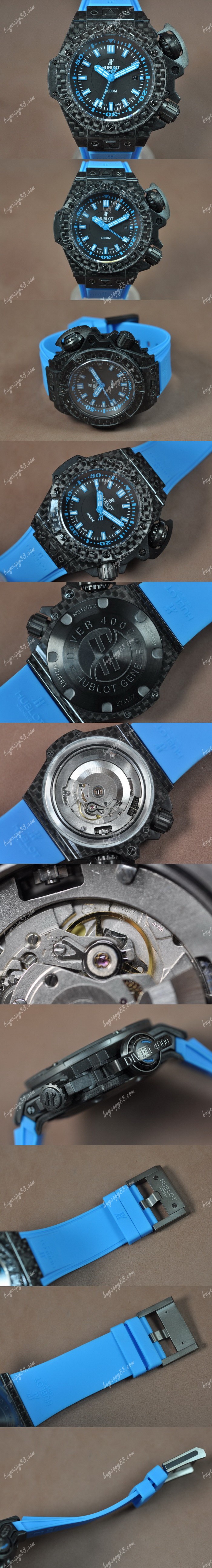  御博Hublot King Power Oceangraphic 4000m Carbon Fibre RU Black A2824-2自動機芯搭載御博Hublot King Power Oceangraphic 4000m Carbon Fibre RU Black A2824-2自動機芯搭載0