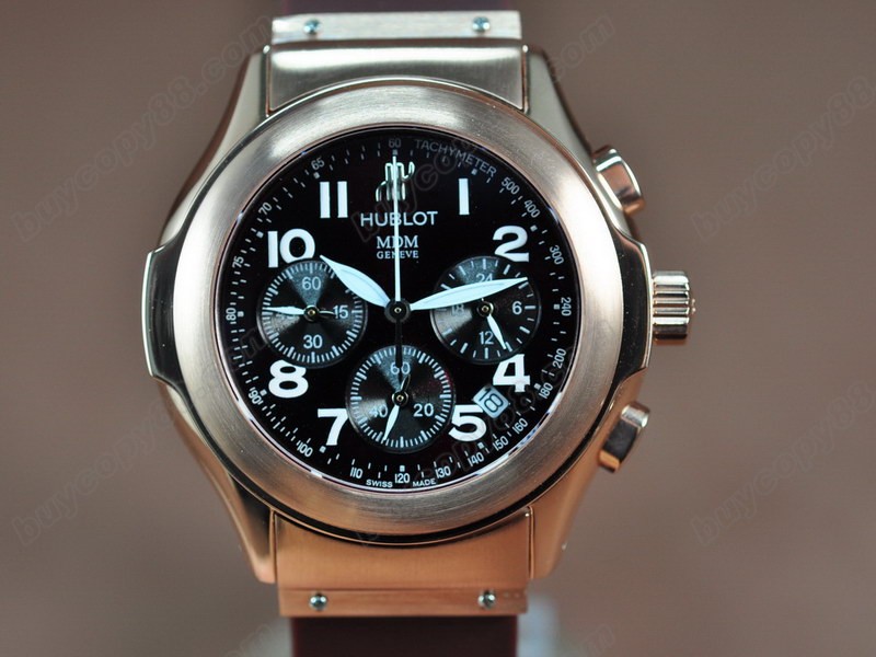 御博 【男性用】MDM Chronograph RG/RU BlackJapanese 0S20石英機芯搭載　　6