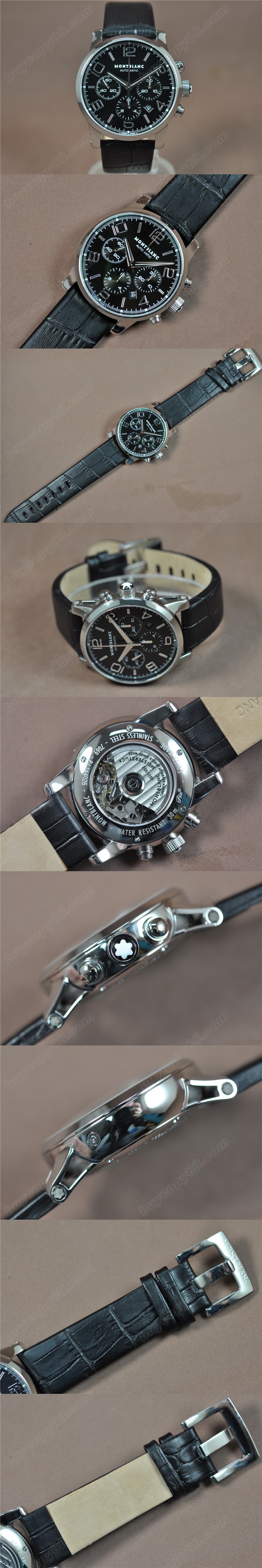 萬寶龍 Mont Blanc Timewalker A-7753 時間測定功能搭載 自動機芯搭載0