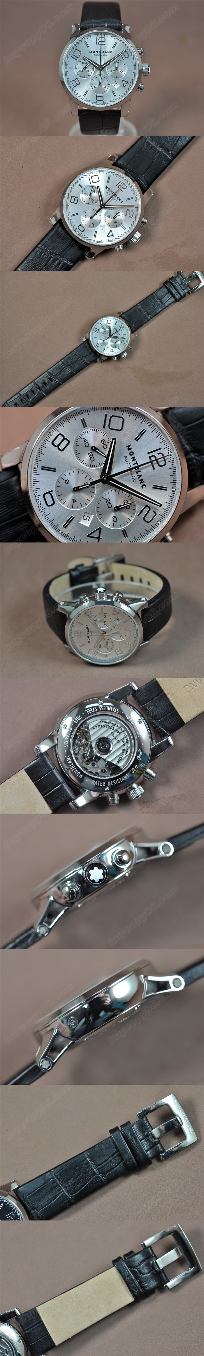 萬寶龍 Mont Blanc Timewalker A-7753 時間測定功能搭載 自動機芯搭載0