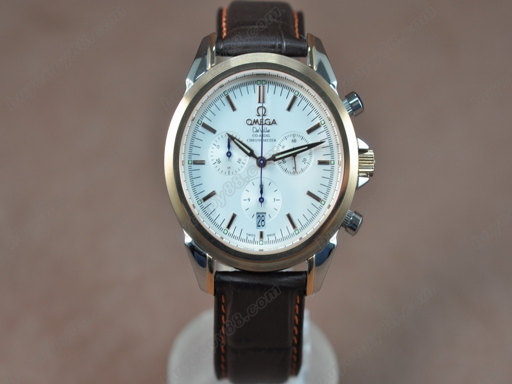 歐米茄 【男性用】Deville TT/LE White Dial Swiss 5030D 石英機芯搭載11