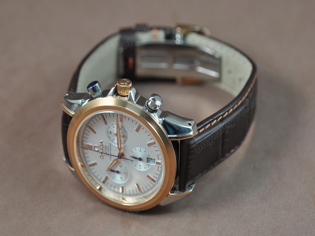 歐米茄 【男性用】Deville TT/LE White Dial Swiss 5030D 石英機芯搭載8