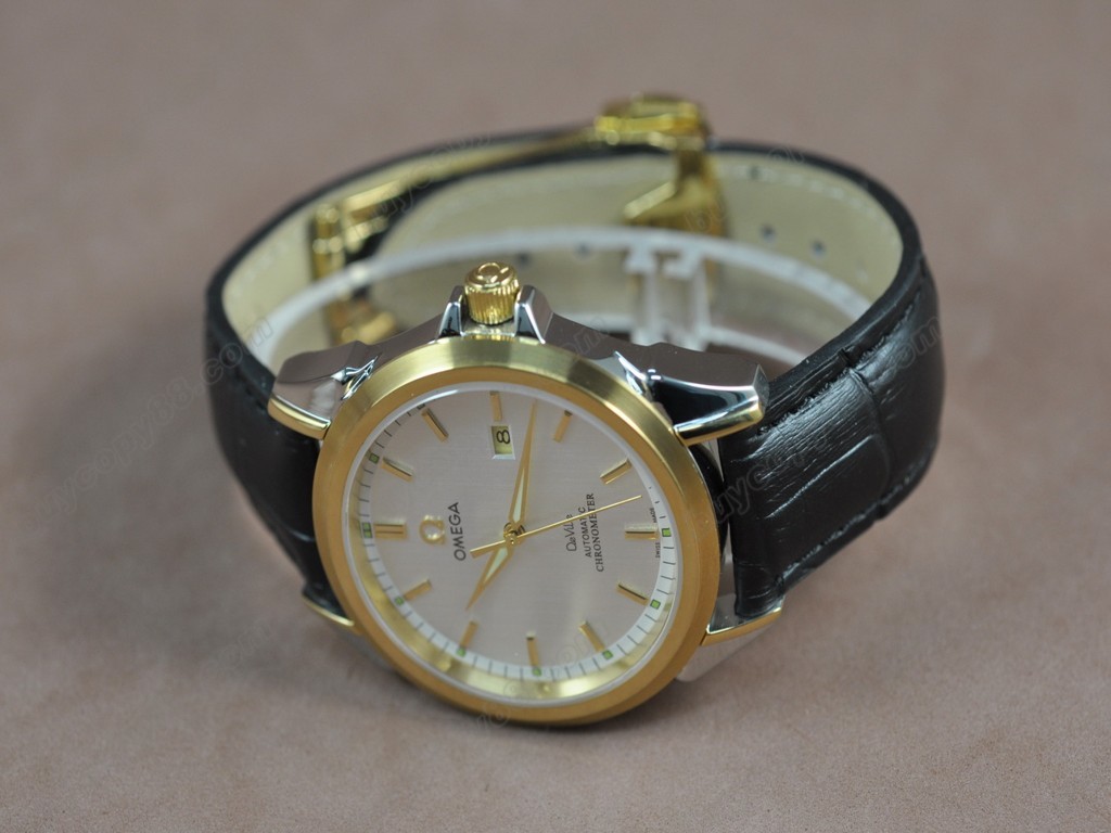 歐米茄 【男性用】Deville TT White Dial Swiss Eta 2834-2 自動機芯搭載5