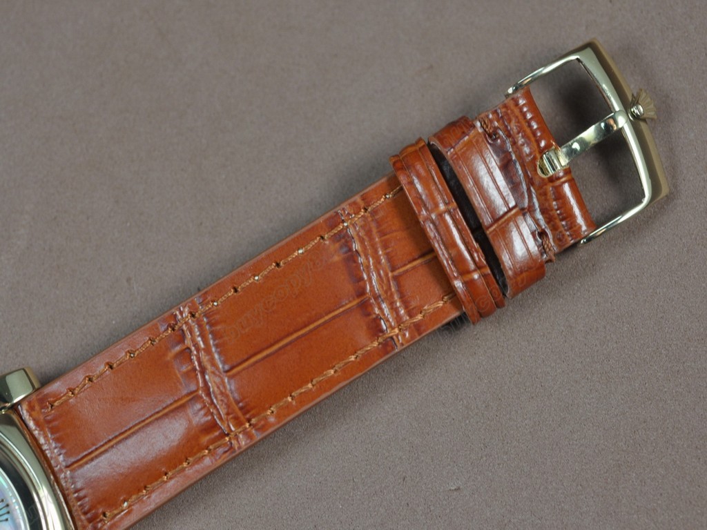 勞力士【男女兼用】Cellini 36mm YG/LE Silver dial Ronda 762 石英機芯搭載2