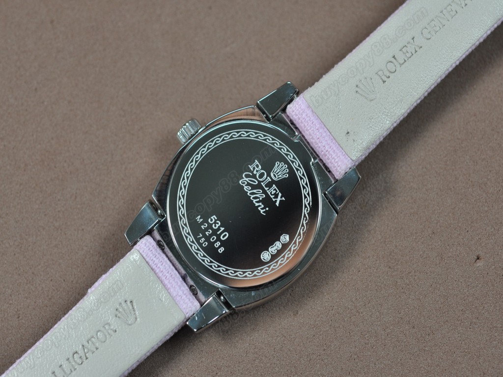 勞力士【女性用】Cellini 26mm SS/LE Diam Bel Ronda 762石英機芯搭載5