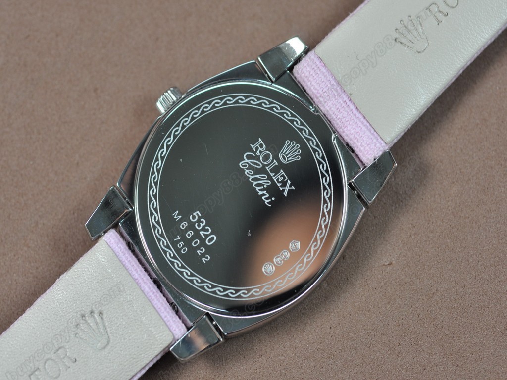 勞力士【女性用】Cellini 32mm SS/LE Diam Bel Ronda 762石英機芯搭載3