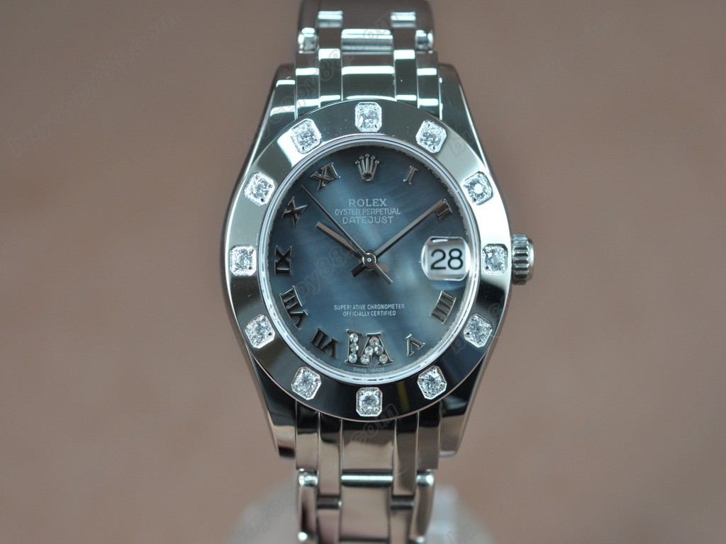 勞力士【女性用】 DateJust Mid 34mm SS/SS White Dial A-2836-2自動機芯搭載1