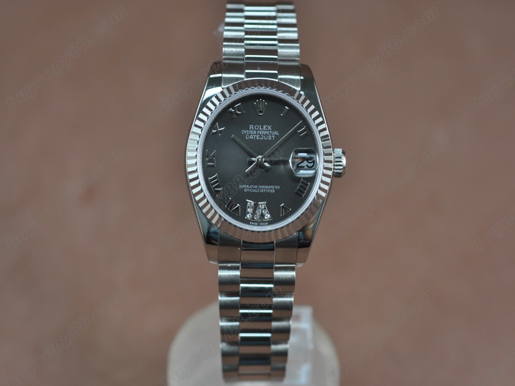 勞力士【男性用】 DateJust 36mm SS/SS White Dial A-2836-2 自動機芯搭載0