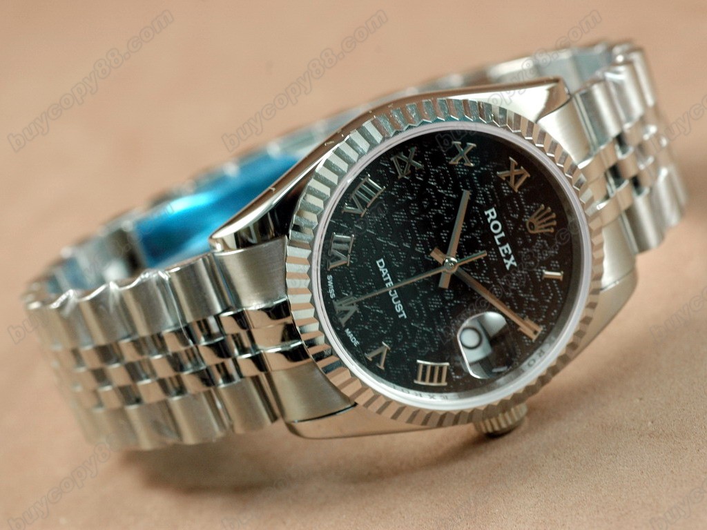 勞力士【男性用】DateJust 36mm SS/SS White Dial A-2836-2自動機芯搭載 2