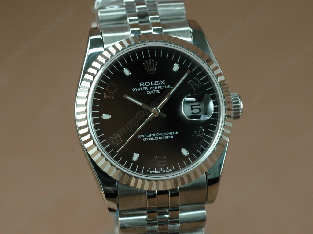 勞力士【男性用】 DateJust 36mm SS/SS White Dial A-2836-2自動機芯搭載1