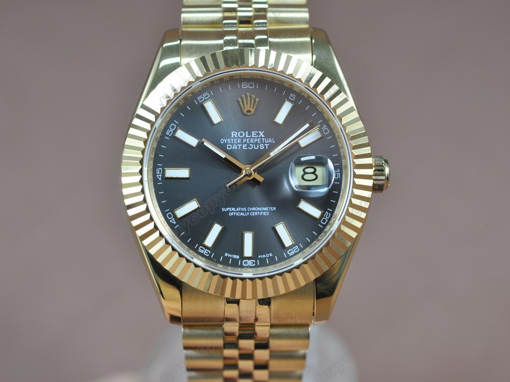 勞力士【男性用】DateJust 36mm TT White Dial A-2836-2 自動機芯0