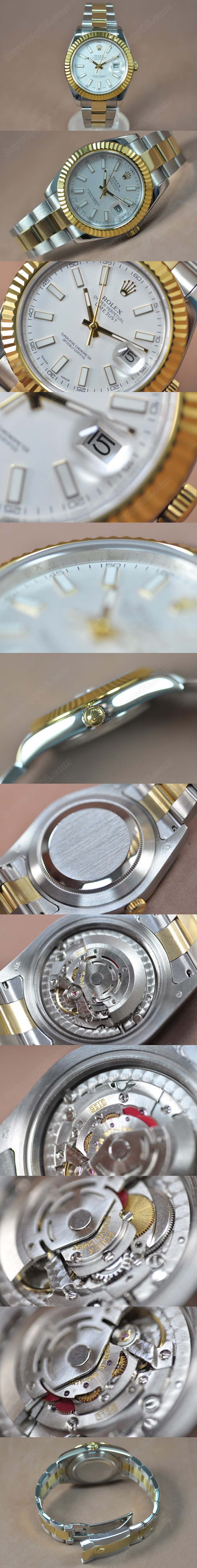 勞力士 Rolex DateJust 41mm TT  A-3156 自動機芯搭載0