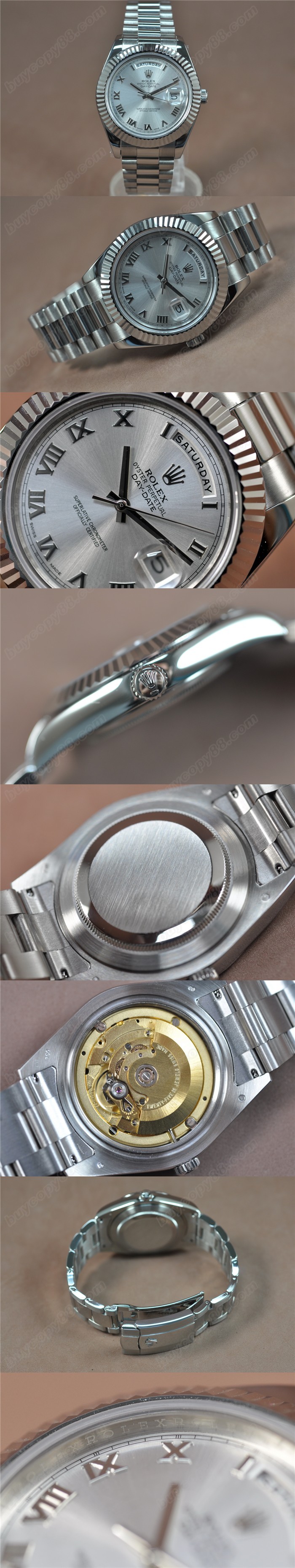 勞力士ROLEX DayDate II 41mm A-2836-2 自動機芯搭載0