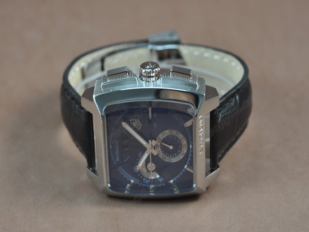 豪雅【男性用】 Monaco SL Chrono SS/LE Blue dial A-7750 自動機芯搭載7