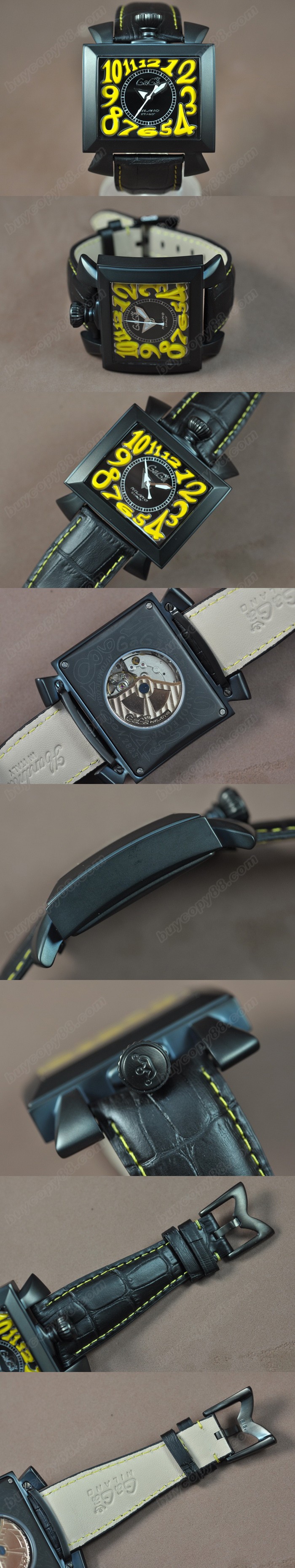 女神卡卡 GaGa Milano Napoleone PVD/LE Asian 2813 自動機芯搭載0