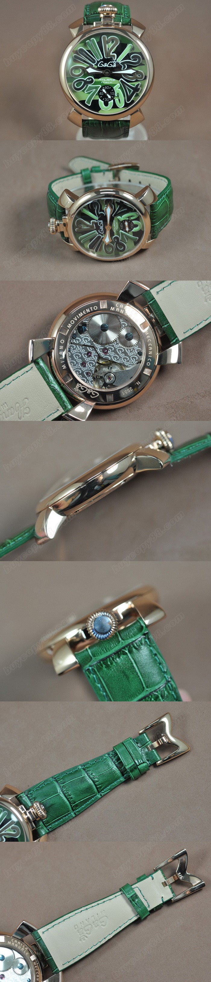 女神卡卡 GaGa Milano Napoleone PVD/LE Asian 6498 手上鏈搭載0