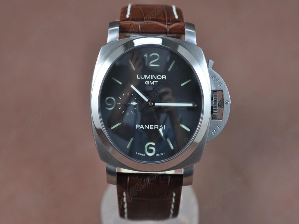 沛納海【男性用】Luminor Marina 44mm SS/LE Black dial Asia21J 自動機芯搭載5