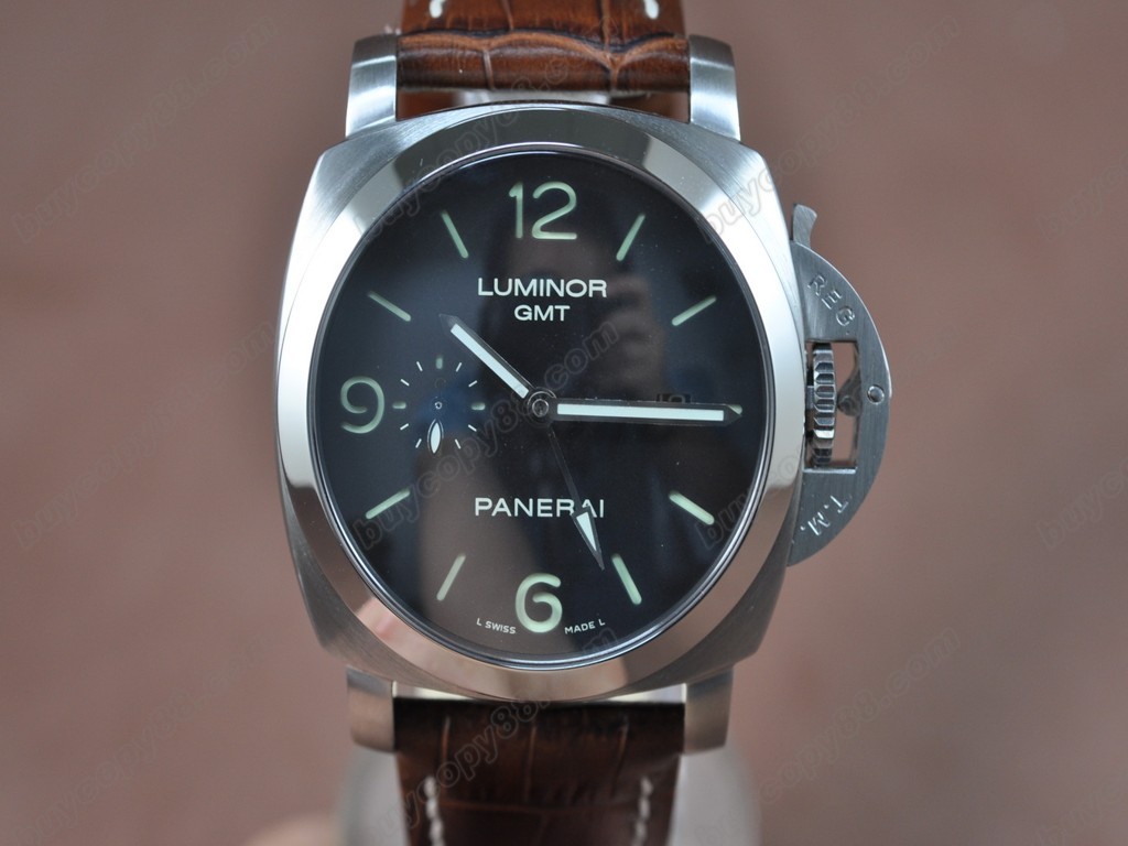 沛納海【男性用】Luminor Marina 44mm SS/LE Black dial Asia21J 自動機芯搭載4